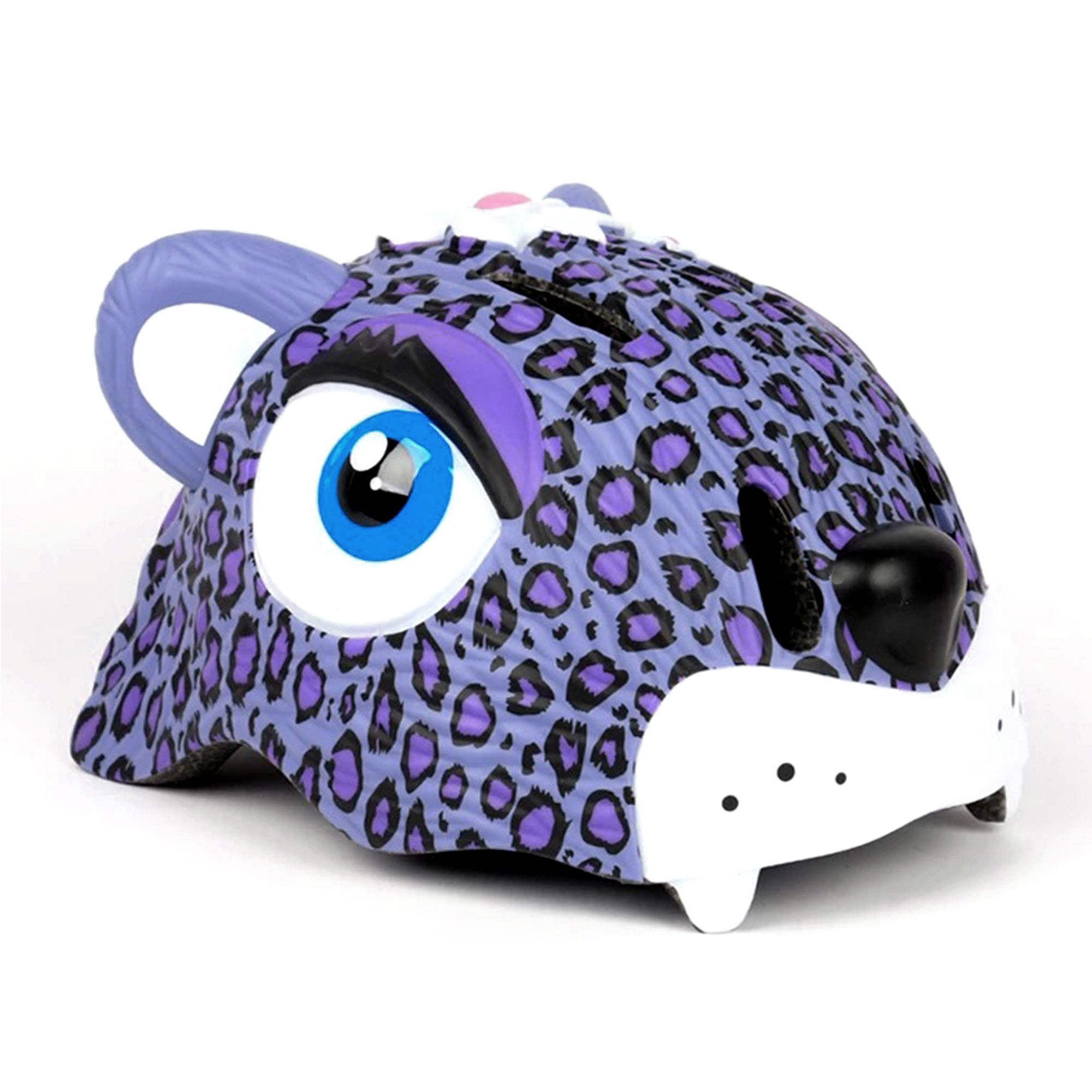 fahrradhelm leopardenmuster Crazy Safety Fahrradhelm Leopard lila – bilga