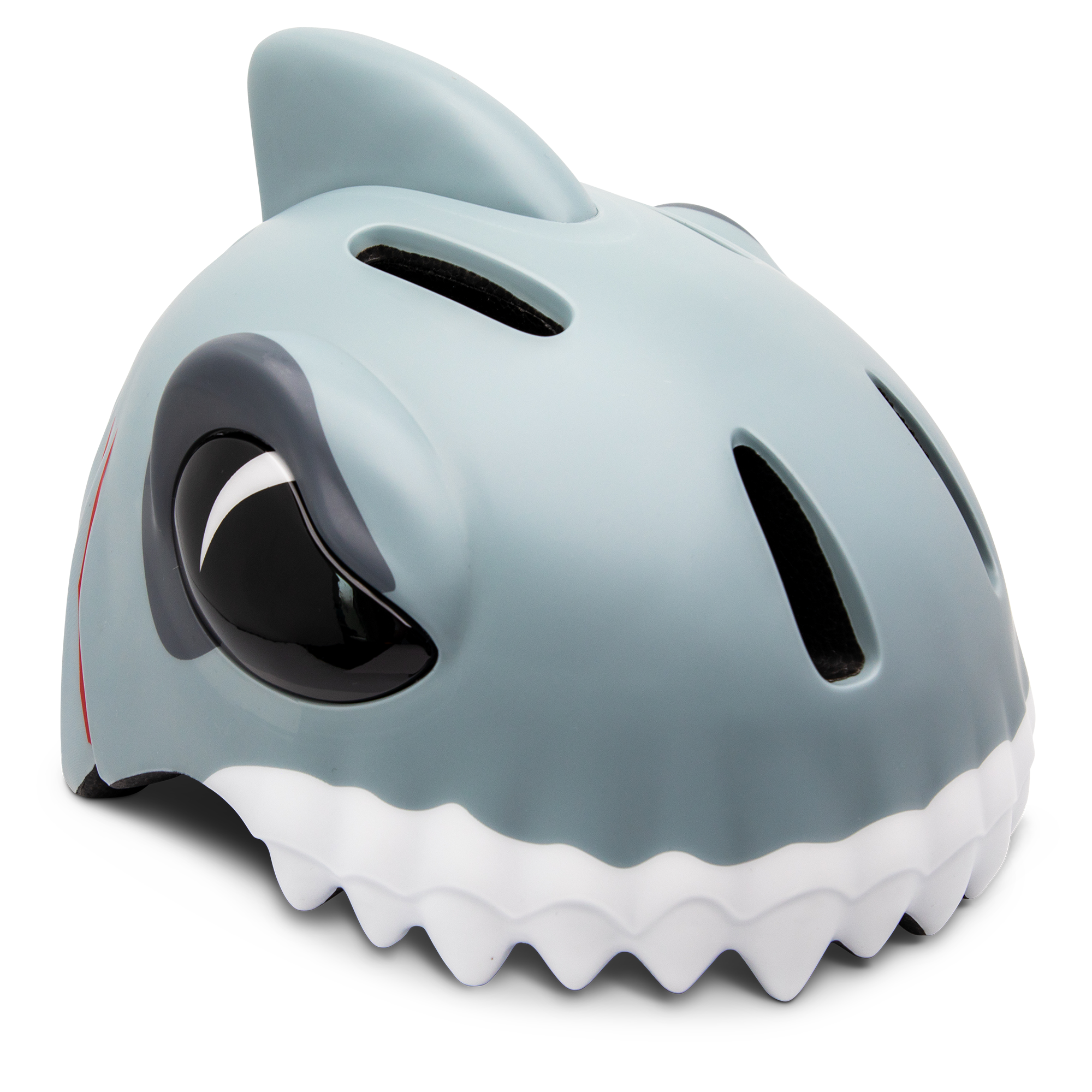Crazy Safety Fahrradhelm Hai grau – bilga