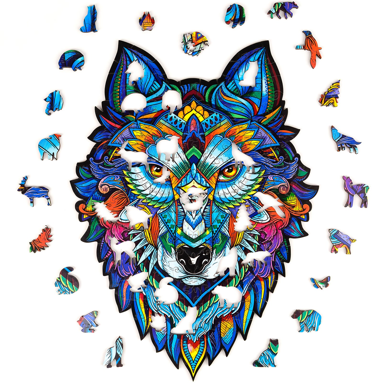 Majestätischer Wolf