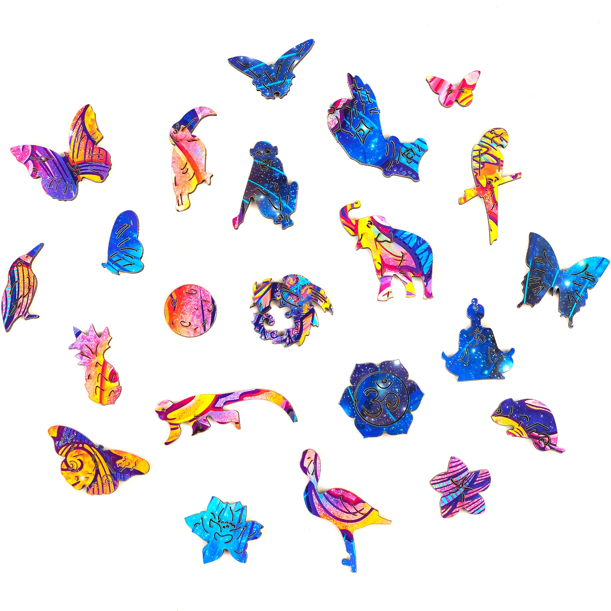 Intergalaktischer Schmetterling
