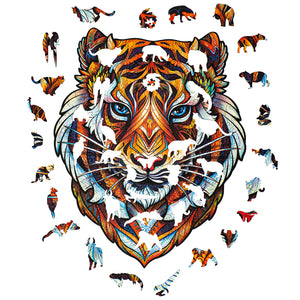 Liebevoller Tiger