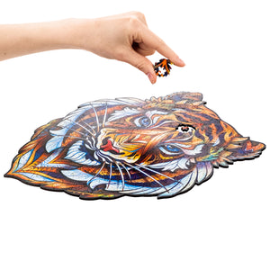 Liebevoller Tiger